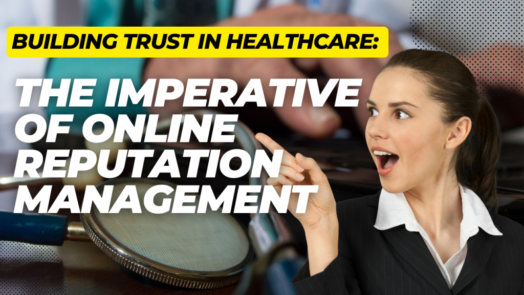 healthcare online reputation management