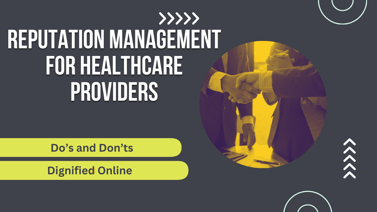 healthcare online reputation management